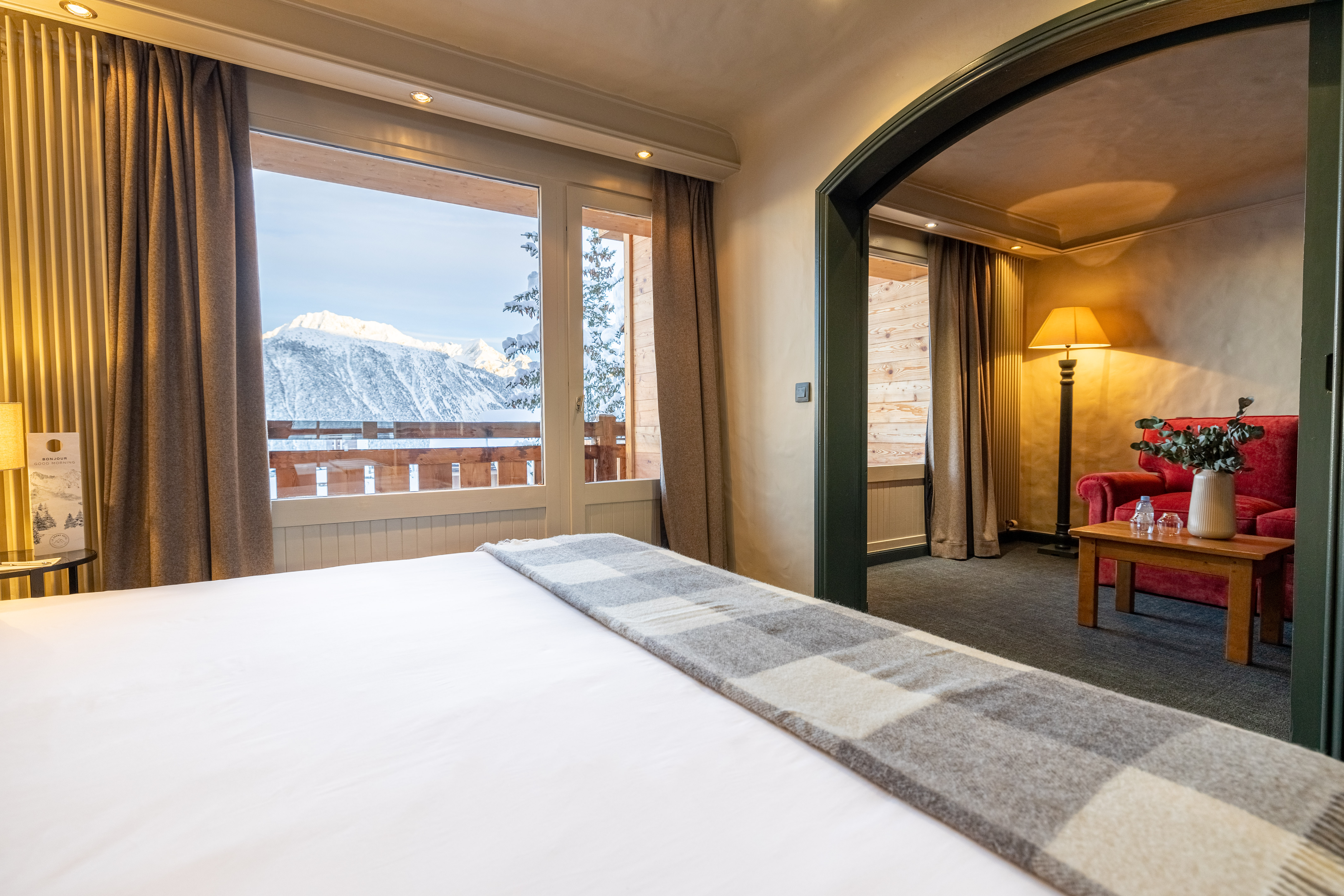 Junior Suite with Balcony Grand Hotel Courchevel 1850