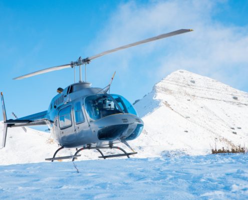 Activité hélicoptère Courchevel 1850